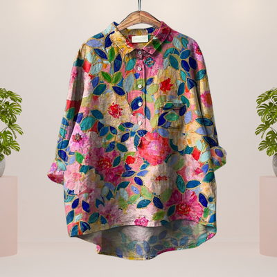 Freya | Trendy Fashionable Printed Art Shirt