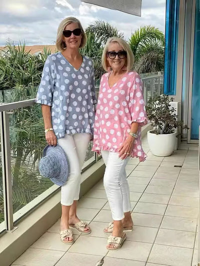 Charlotte- Elegant Vintage Top