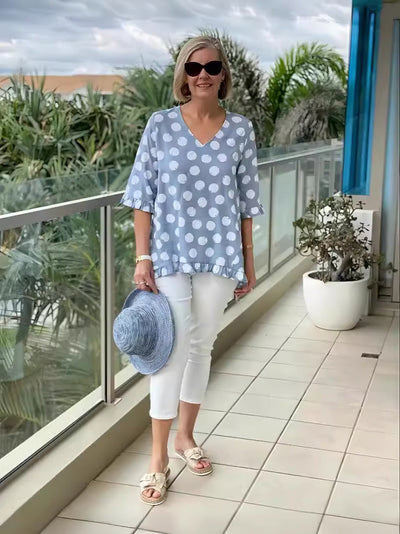 Charlotte- Elegant Vintage Top