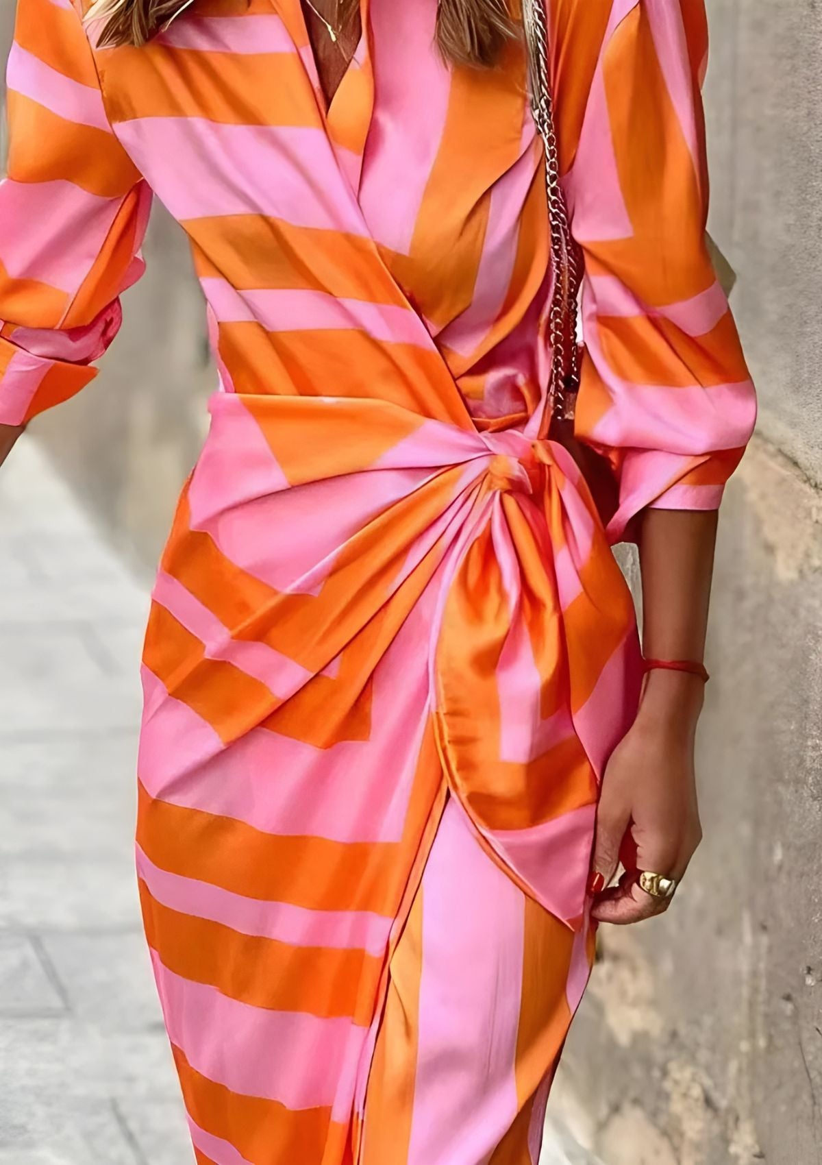 Ivy- Elegant Wrap Dress