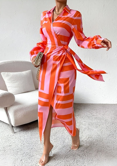 Ivy- Elegant Wrap Dress