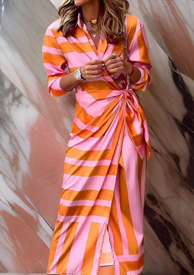 Ivy- Elegant Wrap Dress