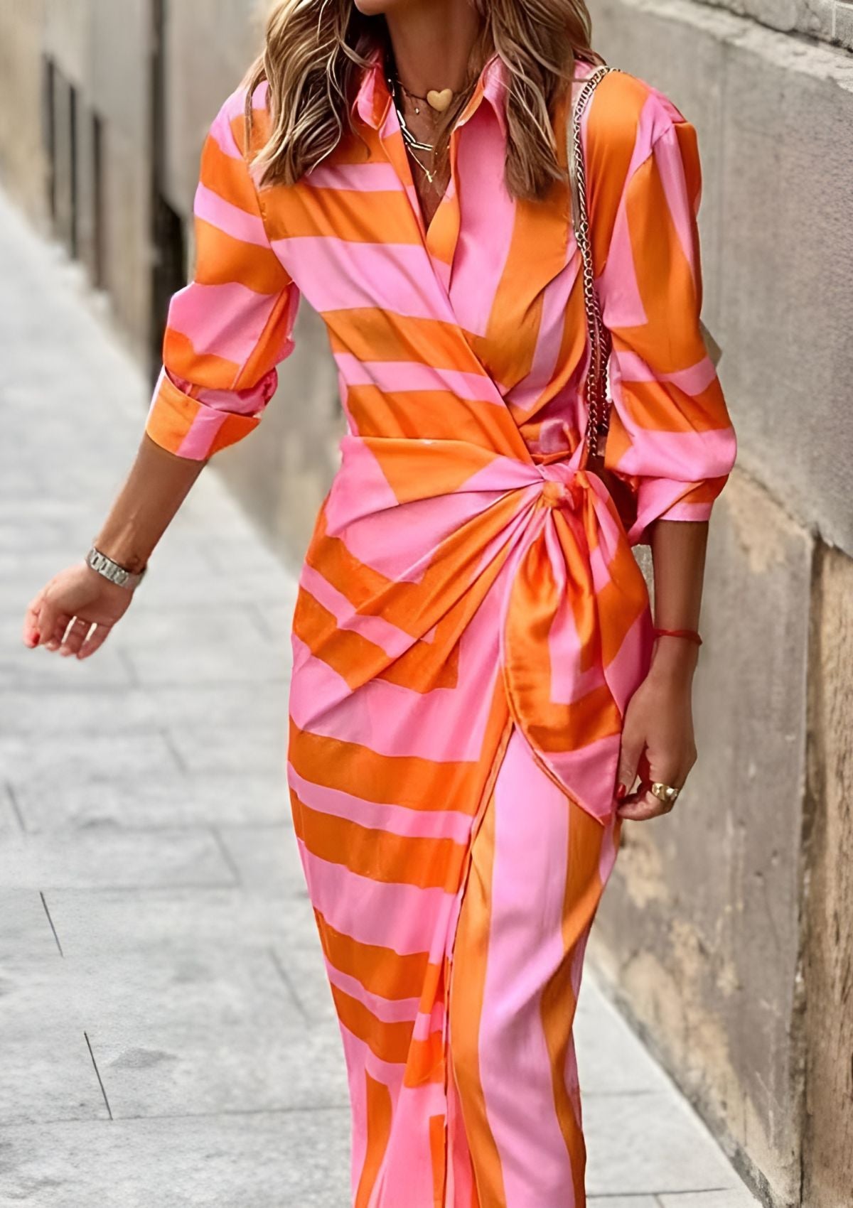 Ivy- Elegant Wrap Dress
