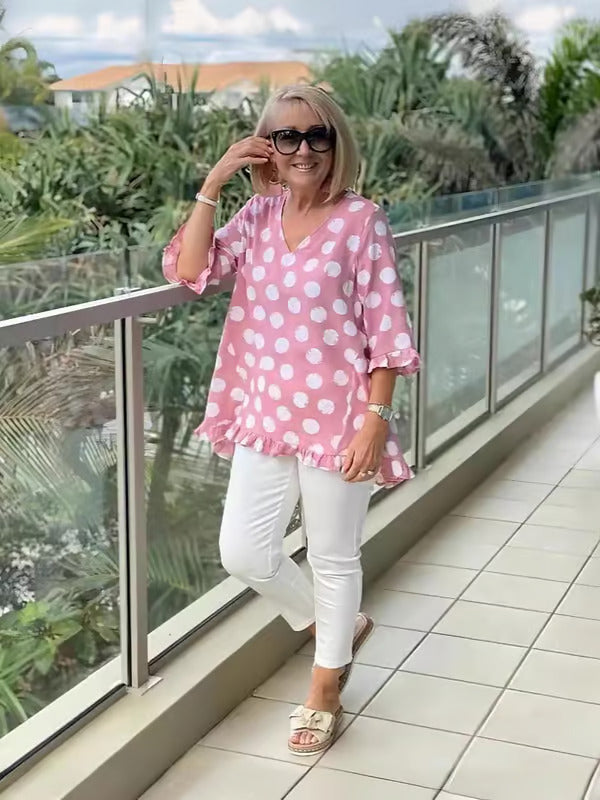 Charlotte- Elegant Vintage Top