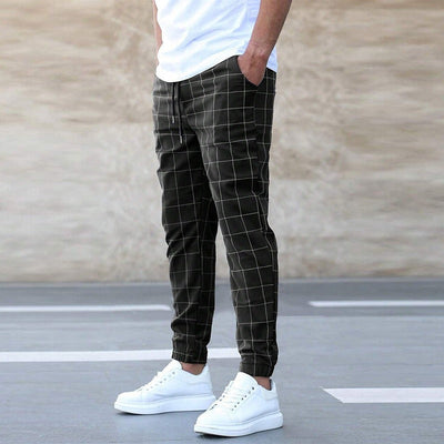 Jacob– CHECKERED JOGGER PANTS FOR MEN
