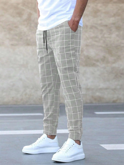Jacob– CHECKERED JOGGER PANTS FOR MEN