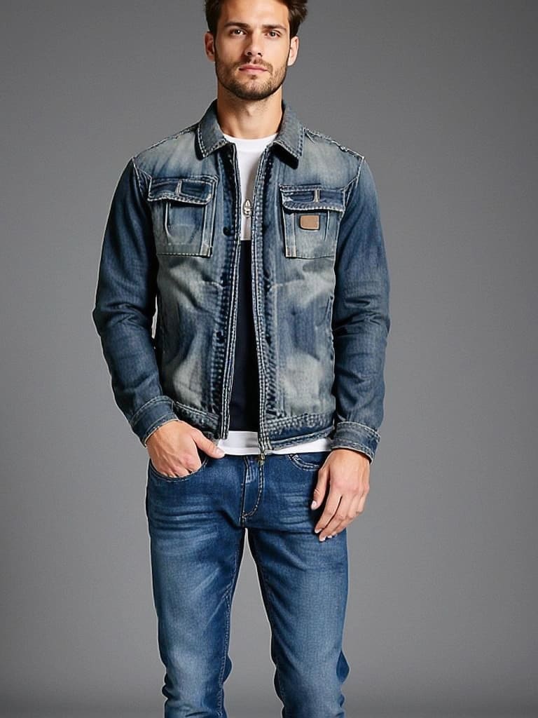 Brandon | Classic Denim Jacket